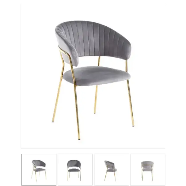krzesło k4-za szare 3d